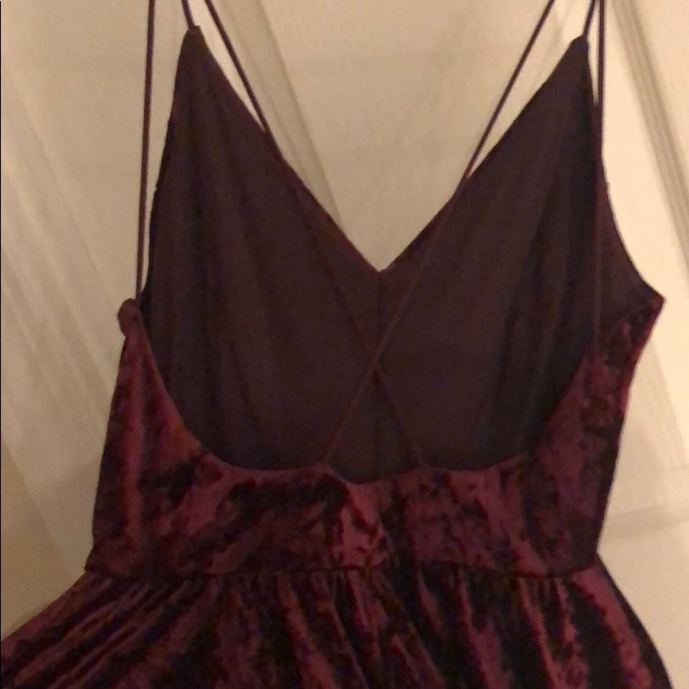 Crushed Velvet Mini Romper